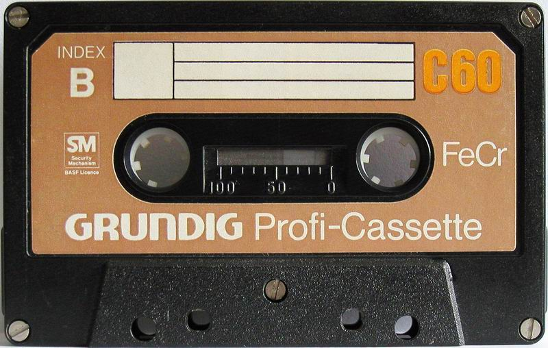 Compact Cassette:  Grundig - Profi-Cassette 60