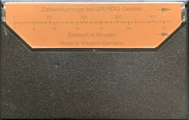 Compact Cassette:  Grundig - Profi-Cassette 60