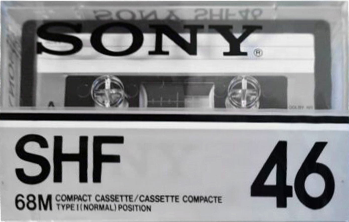 Compact Cassette Sony SHF 46 Type I Normal 1978 USA