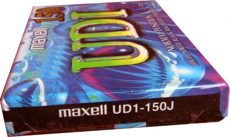 Compact Cassette Maxell UDI / UD1 150 "UD1-150J" Type I Normal 1995 Japan