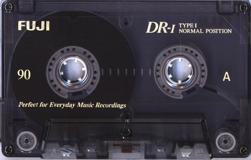 Compact Cassette Fuji DR-I 90 Type I Normal 1995 North America