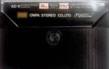Compact Cassette ONPA AD-X 60 Type I Normal 1987 Thailand