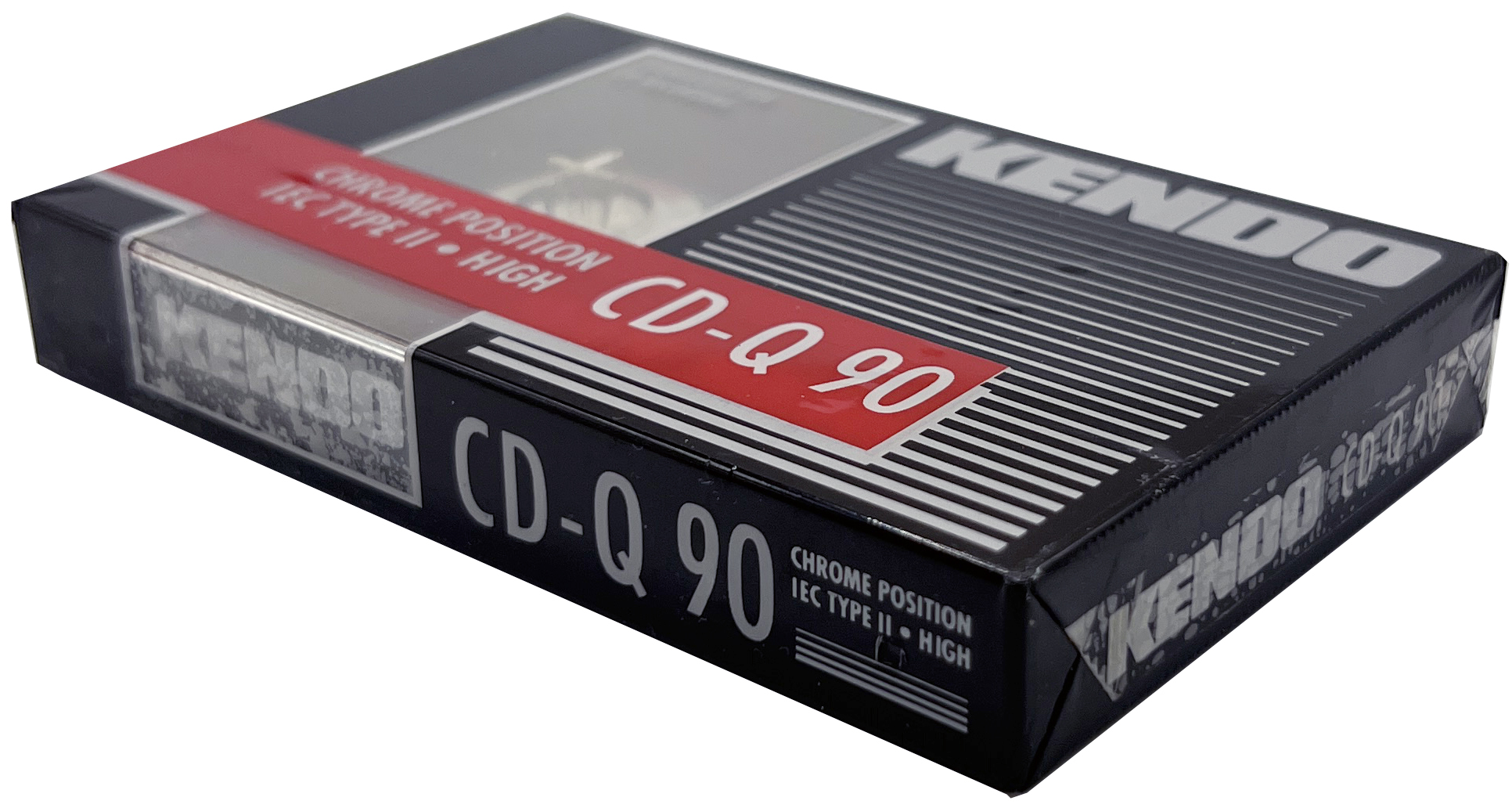 Compact Cassette Kendo CD-Q 90 Type II Chrome 1990 Germany