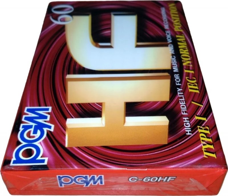 Compact Cassette PGM 60 Type I Normal 1992 Thailand