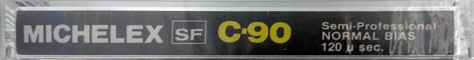 Compact Cassette Michelex SF / Supra-Flux 90 Type I Normal 1982 North America