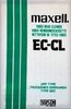 VHS-C (VHS Compact) Maxell "EC-CL" Cleaning Cassette Europe