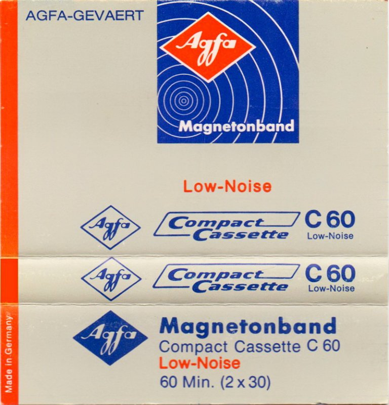 Compact Cassette: AGFA  -  60