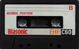 Compact Cassette Biasonic EHF 60 Type I Normal Singapore