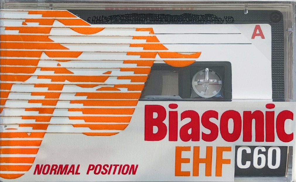 Compact Cassette Biasonic EHF 60 Type I Normal Singapore