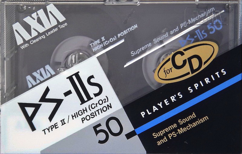 Compact Cassette: FUJI AXIA - PS-IIs 50