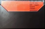 Compact Cassette No Name 90 "Cobalt Super Sound" Type I Normal Germany