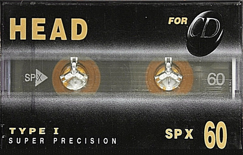 Compact Cassette:  Head - SP X 60