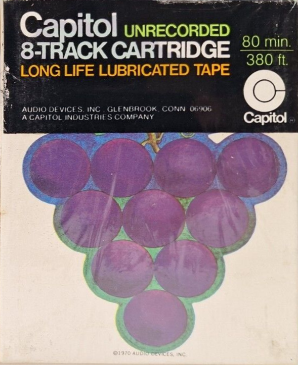 TRACK-8 Capitol 80 Type I Normal 1970 USA