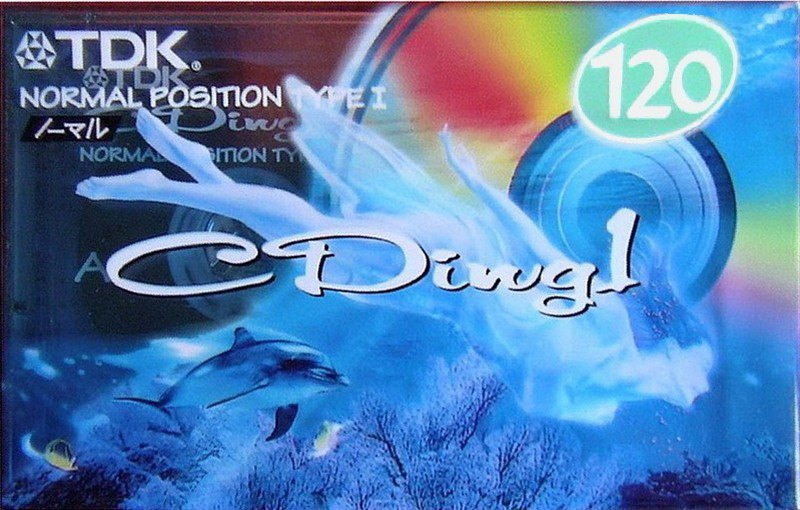 Compact Cassette TDK CDing 1 120 "CD1-120R" Type I Normal 1998 Japan