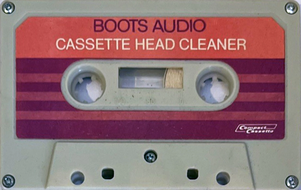 Compact Cassette Boots / Boots Audio Cleaning Cassette 1976 UK