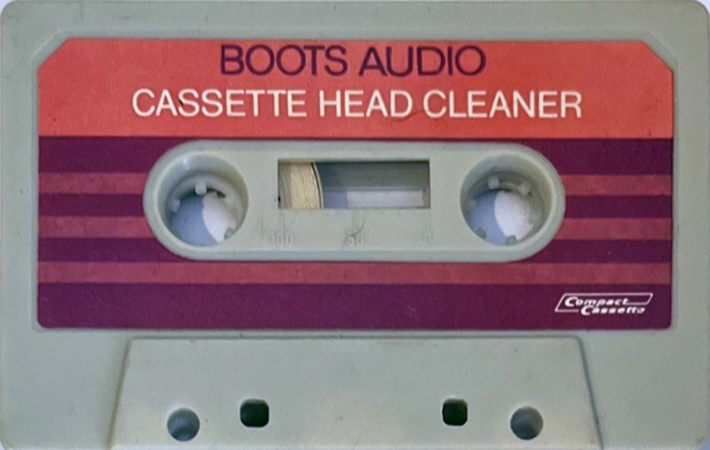 Compact Cassette Boots / Boots Audio Cleaning Cassette 1976 UK