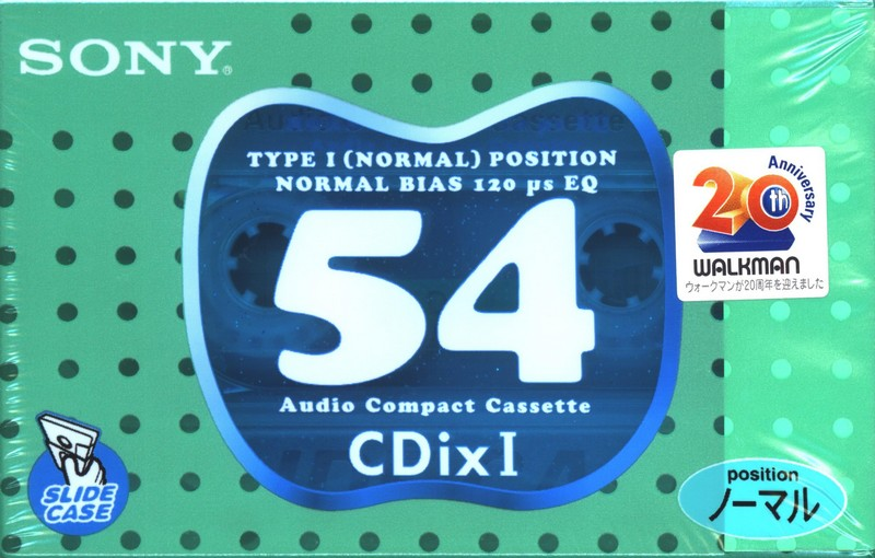 Compact Cassette: Sony  - CDix I 54