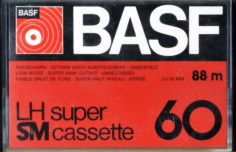 Compact Cassette: BASF  - LH Super 60