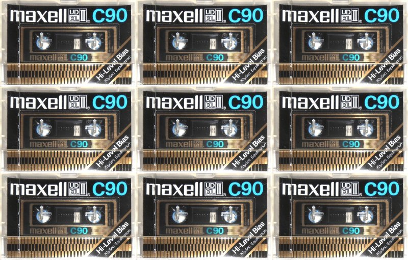 Compact Cassette: Maxell / Hitachi Maxell - UD XLII 90