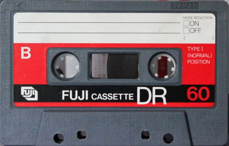 Compact Cassette Fuji DR 60 Type I Normal 1980 Japan