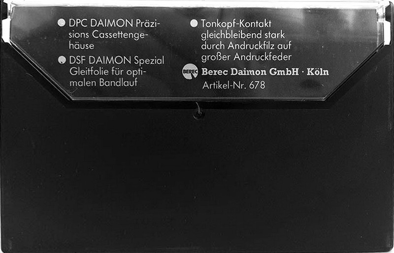 Compact Cassette Daimon Profi Chrome 90 Type II Chrome 1979 Germany