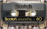 Compact Cassette Scotch Master III 60 Type III Ferro Chrome 1981 Japan