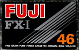 Compact Cassette Fuji FX-I 46 Type I Normal 1977 Europe, North America