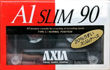 Compact Cassette AXIA A1 90 "A1S 90 Slim" Type I Normal 1991 Japan