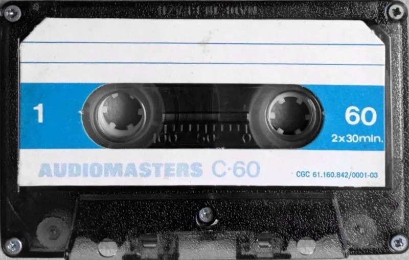 Compact Cassette Audiomasters 60 Type I Normal Brazil