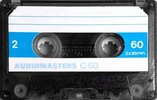 Compact Cassette Audiomasters 60 Type I Normal Brazil