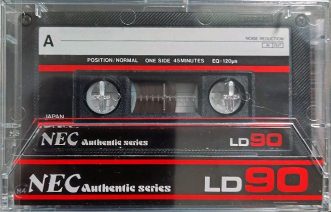 Compact Cassette NEC LD 90 Type I Normal Japan