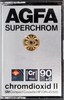 Compact Cassette AGFA Superchrom 90+6 Type II Chrome 1981 Europe