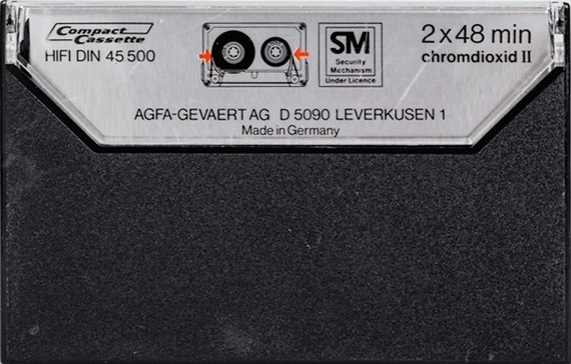 Compact Cassette: AGFA  - Superchrom 90+6