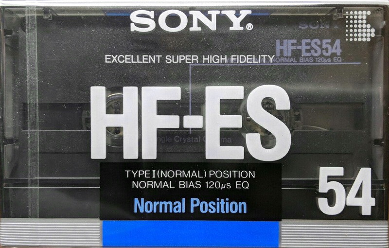 Compact Cassette: Sony  - HF-ES 54