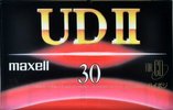 Compact Cassette Maxell UDII / UD2 30 "UD2-30G" Type II Chrome 1994 Japan