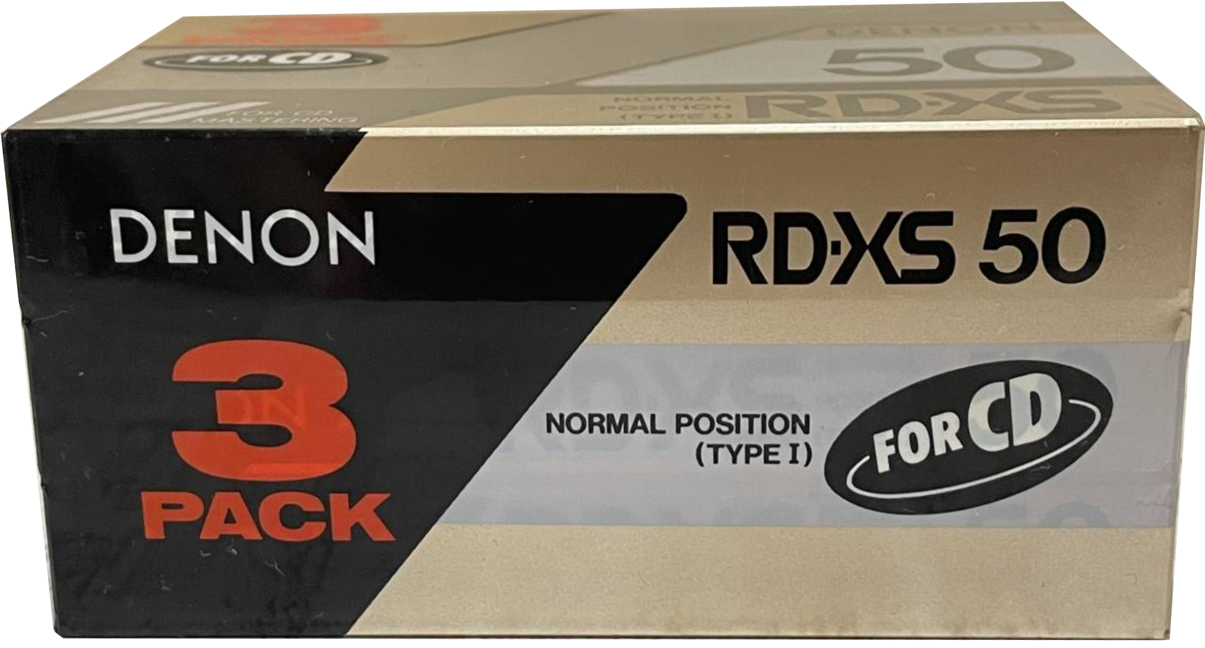 Compact Cassette Denon RD-XS 50 "RD-XS50PV3" Type I Normal 1990 Japan