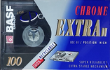 Compact Cassette BASF Chrome Extra II 100 Type II Chrome 1993 Europe