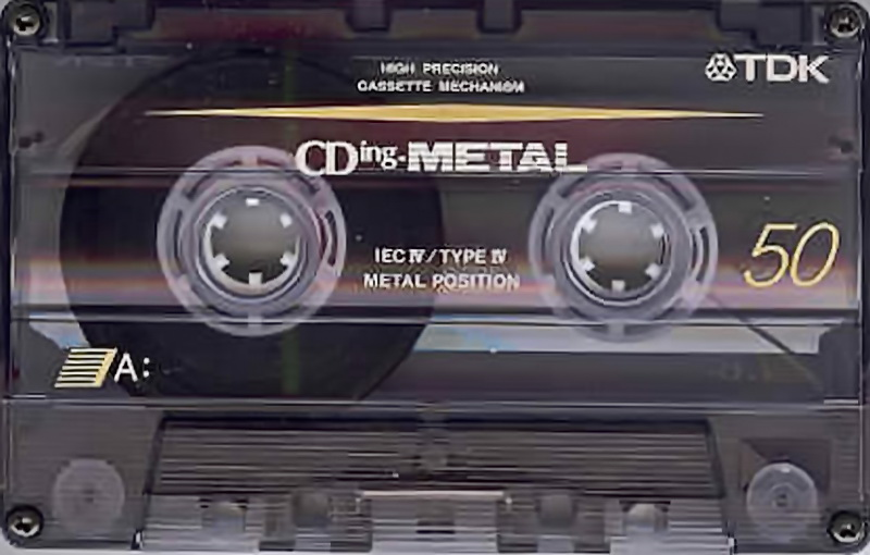 Compact Cassette: TDK  - CDing-Metal 50