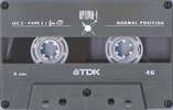 Compact Cassette TDK Optima 46 Type I Normal 2001 Europe