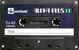 Compact Cassette Winfield Alpha Plus 90 Type I Normal 1978 UK