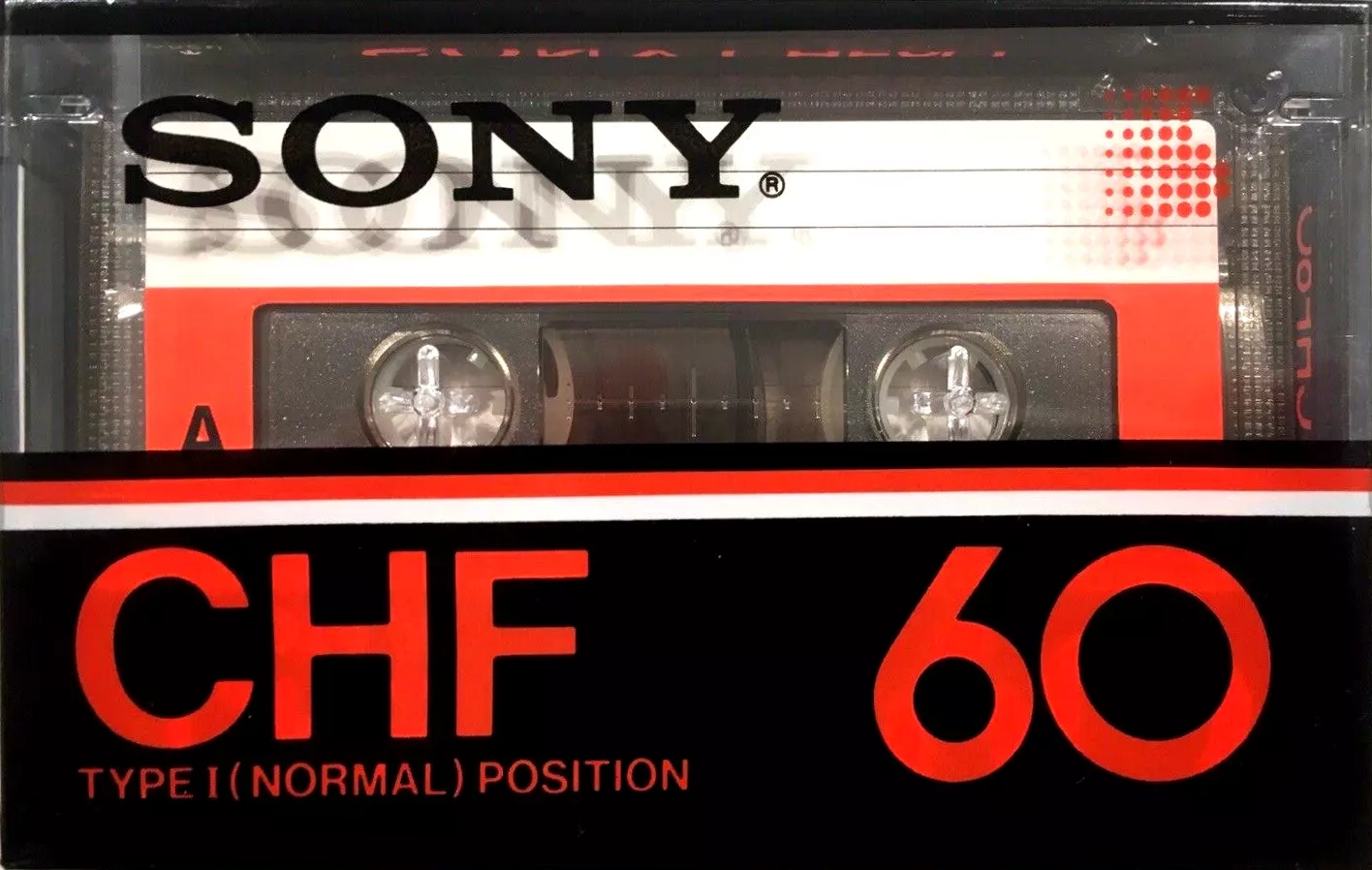 Compact Cassette Sony CHF 60 Type I Normal 1983 Japan