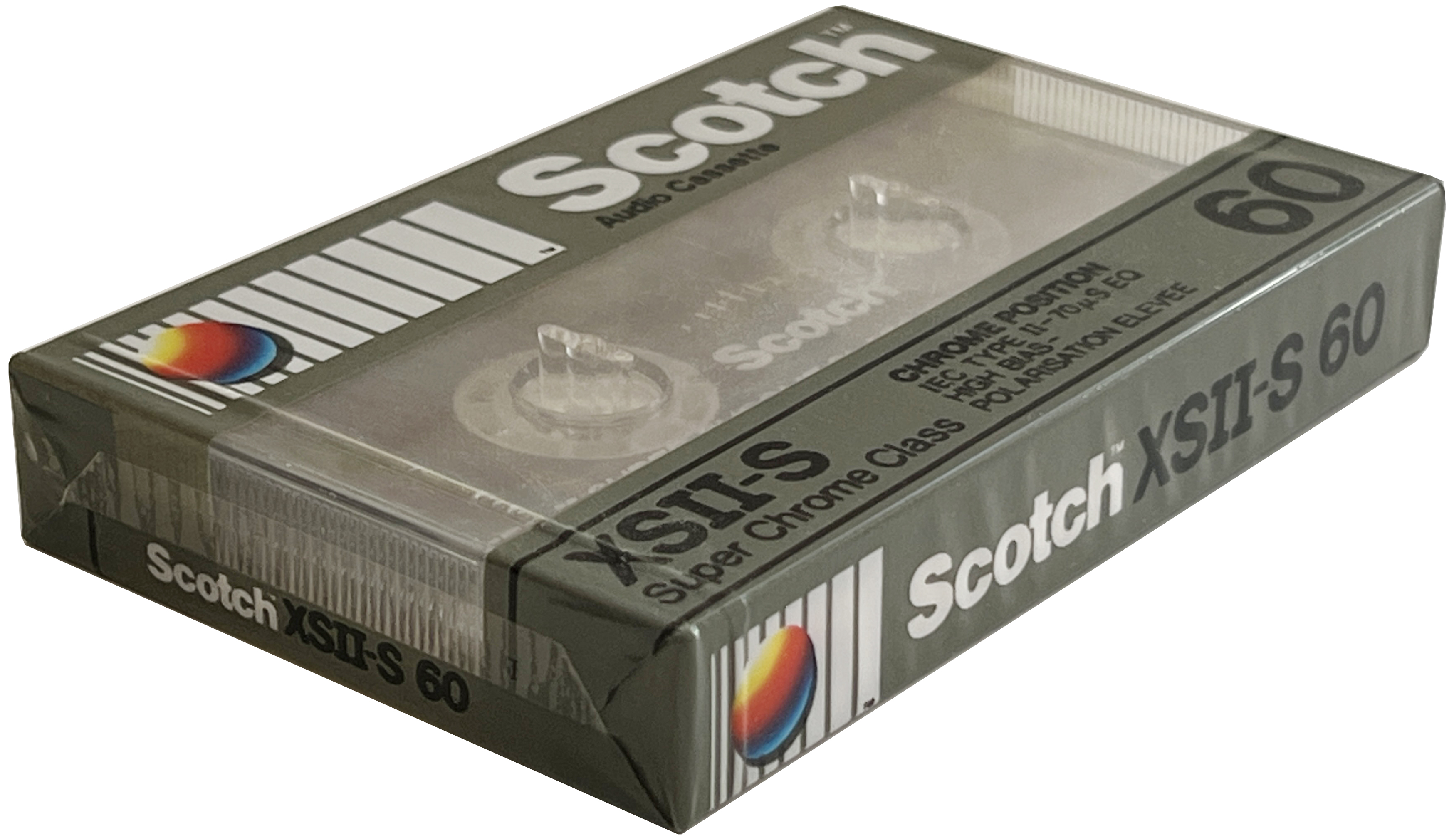 Compact Cassette Scotch XS II-S 60 Type II Chrome 1990 Europe