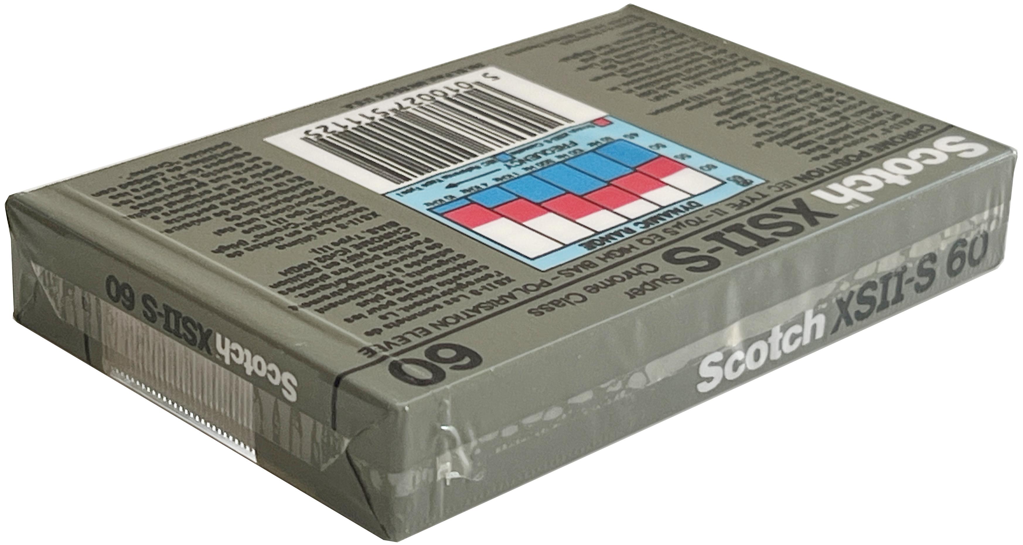 Compact Cassette Scotch XS II-S 60 Type II Chrome 1990 Europe