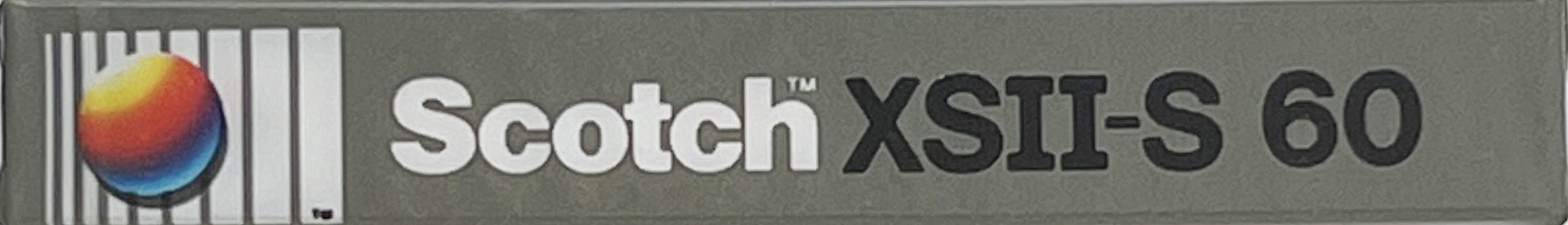 Compact Cassette Scotch XS II-S 60 Type II Chrome 1990 Europe