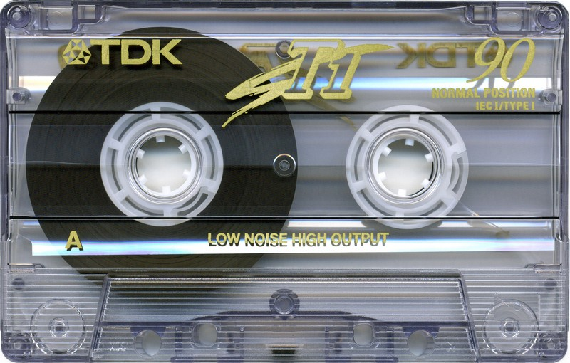 Compact Cassette TDK T1 90 "T1-90EA" Type I Normal 1997 Worldwide