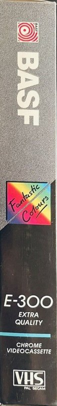 VHS, Video Home System BASF Extra Quality 300 Type II Chrome 1995 Europe