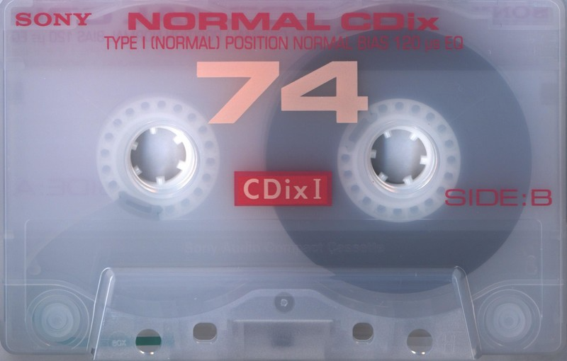 Compact Cassette: Sony  - CDix I 74