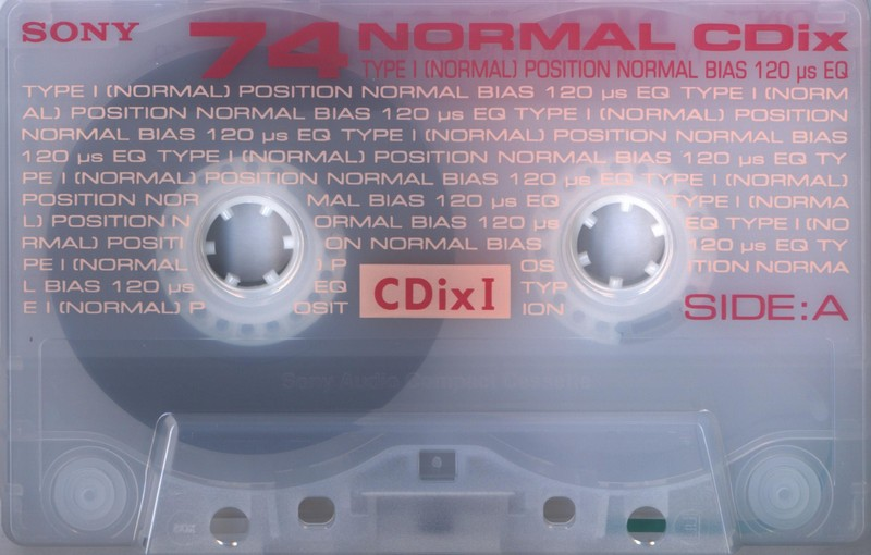 Compact Cassette: Sony  - CDix I 74