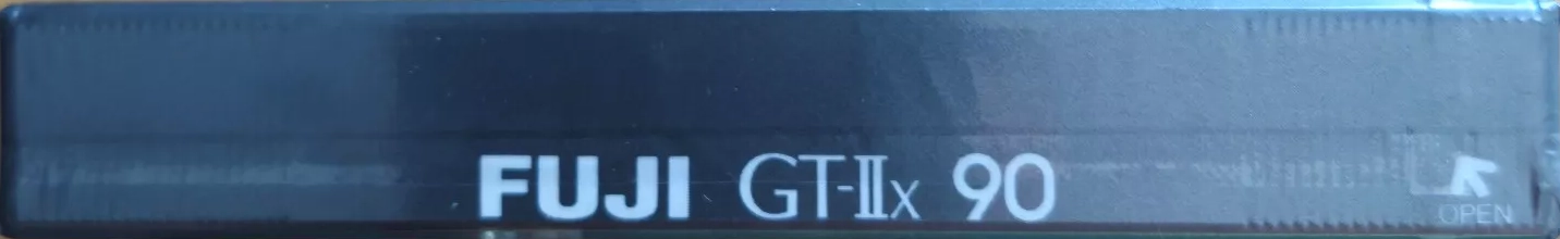 Compact Cassette Fuji GT-IIx 90 Type II Chrome 1989 Europe