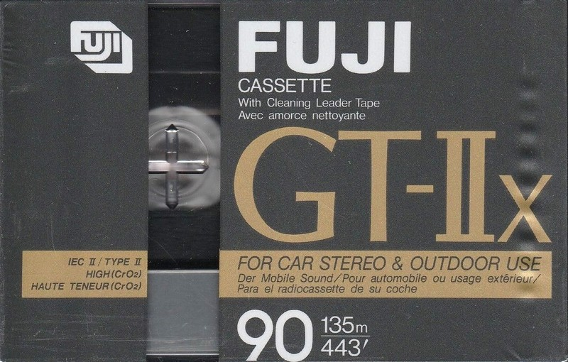 Compact Cassette: FUJI Fuji - GT-IIx 90